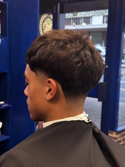 Client haircut at Prince and Hill Barbershop — gallery photo 6