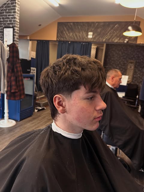 Client haircut at Prince and Hill Barbershop — gallery photo 4